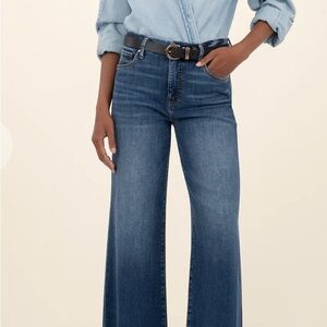 Kut from the Kloth Dark Blue Flare Jeans - “Meg”